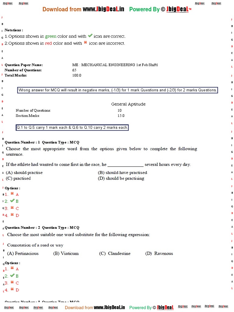 From: Powered by | PDF | Multiple Choice | Educational Assessment And ...