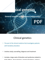 Clinical Genetics: General Aspects and Laboratory Diagnostics