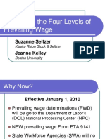 Navigating The Four Levels of Prevailing Wage: Suzanne Seltzer Jeanne Kelley