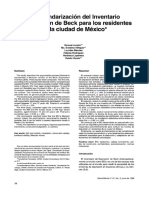 BDI-II Estandarizacion en México PDF
