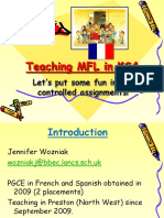Teaching MFL in KS4