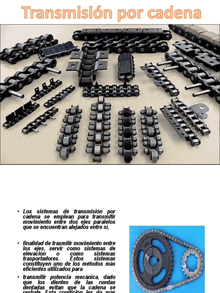 Cadenas de Transmisión | Transmisión (Mecánica) | Corrosión