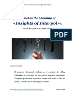 Meaning of 'Insights of Interpol' - México