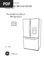 Technical Service Guide: Profi Le Bottom Mount Refrigerators