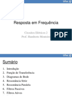 Circuitos Elétricos Resposta em Frequência