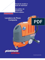 Equipamento de limpeza Lavadora compacta de pisos LST44