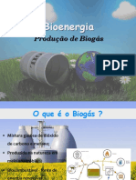 Produção de Biogas