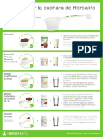 Poster Cuchara Herbalife