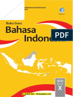 Buku Guru Kelas 10 Bahasa Indonesia PDF