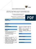 Informe ACCESORIOS