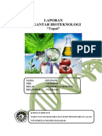 Laporan Pengantar Bioteknologi Tapai