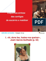 11330 Esquema Síntese Das Cantigas