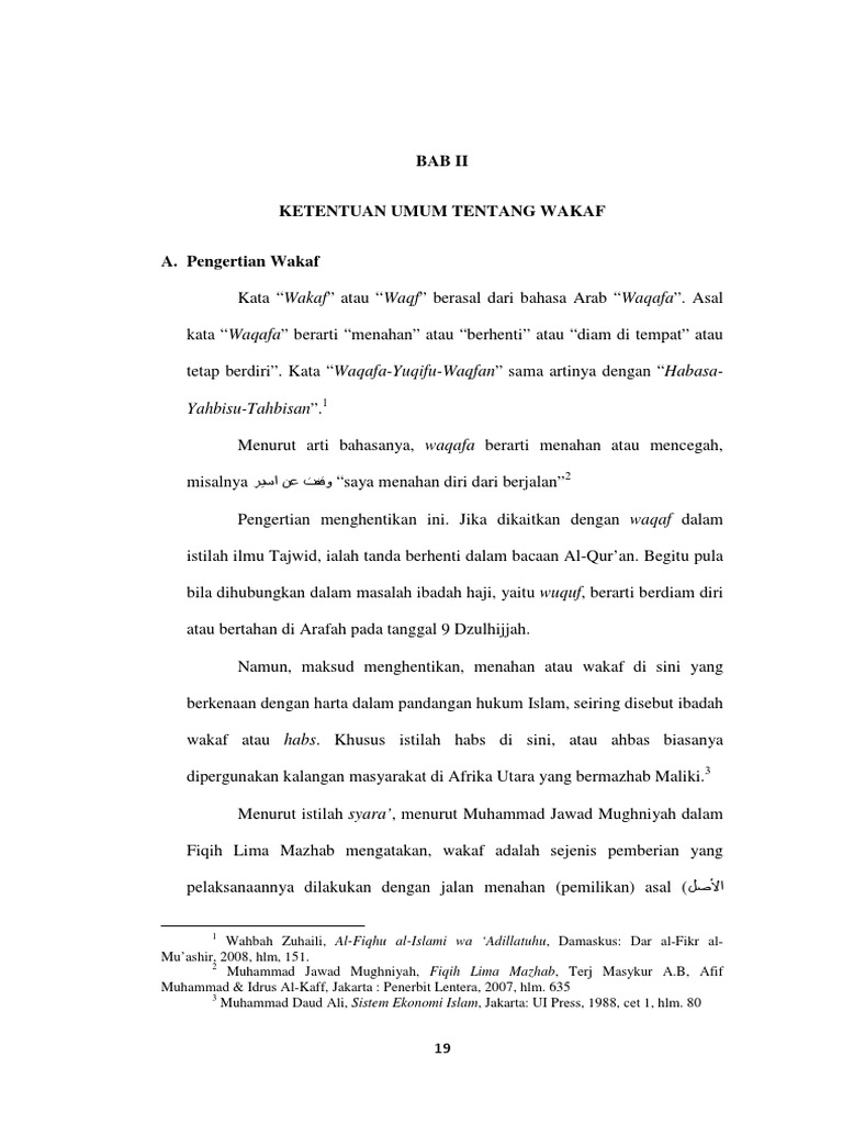 Pengertian Wakaf Menurut Istilah Ilmu Tajwid Terkait Ilmu