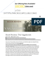 Book Review - The Vagabonds - MicroCapClub