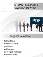 Falsafah Dan Perspektif Keperawatan Dewasa