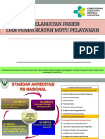 Keselamatan Pasien Dan Peningkatan Mutu Pelayanan