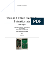 ECE 599 Final Report Potentiostat