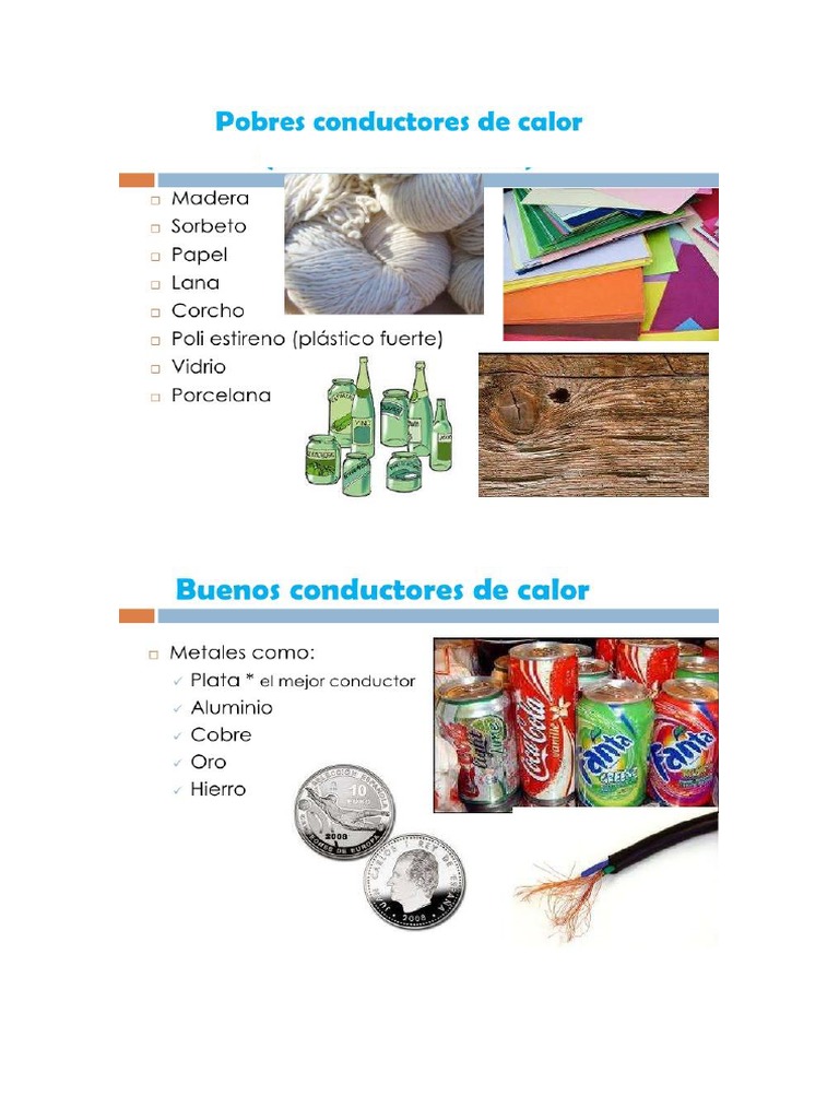 Conductores de Calor | PDF