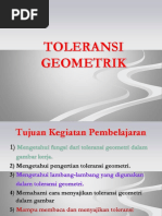 Gambar Teknik Toleransi Geometrik 1