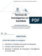 Investigacion en La Dark Web