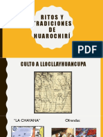 Ritos y Tradiciones de Huarochirí