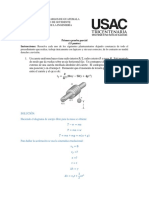 Primera Prueba Objetiva Parcial Solución