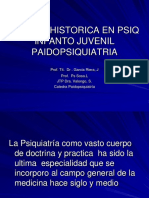 Res Historica en Psiq Infanto Juvenil