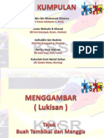 DSV t3 Lukisan Buah Tembikai Dan Manggis