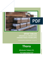 Thora Span Tables - F14F17