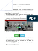 Prosedur Pendaftaran Dan Try Out Ukom Appskep PDF