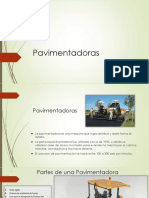 Pavimentadoras