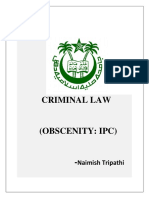 Criminal Law (Ipc)