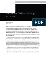 A Review of Childrens Savings Accounts PDF