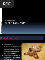 Sleep Paralysis