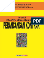 Modul Praktek Kemahiran Hukum Contract Drafting