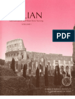 FSI - Italian Familiarization and Short Term Training - Volume 1