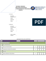 Borang Markah Instrumen PBPPP