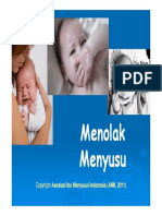 Menolak Menyusu