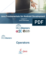 Java Fundamentals For Android Development