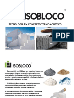 Tecnologia em concreto termo-acústico ISOBLOCO - Vantagens do bloco de concreto celular