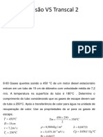 Exercícios de Tubulação e Trocador de Calor