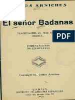 El Señor Badanas PDF