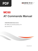 Quectel MC60 at Commands Manual V1.0