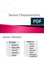Karakteristik Sensor