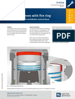 Cylinder Sleeves With Fire Ring - Design Function and Installation Instructions