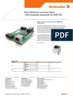 You Are Looking For A RJ45 Connection For Your Circuit Board We Provide High Quality RJ45 Connection Components For SMD/THR Applications