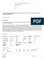 Irctc Ticket Confirmation