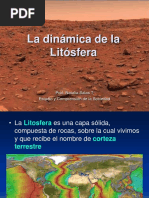 La Dinámica de La Litósfera