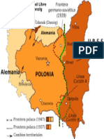 Mapa Polonia Historico