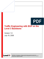 Traffic Engineering With BGP and Level3 PDF